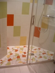 Douche à l'italienne