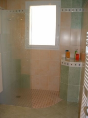 Douche à l'italienne